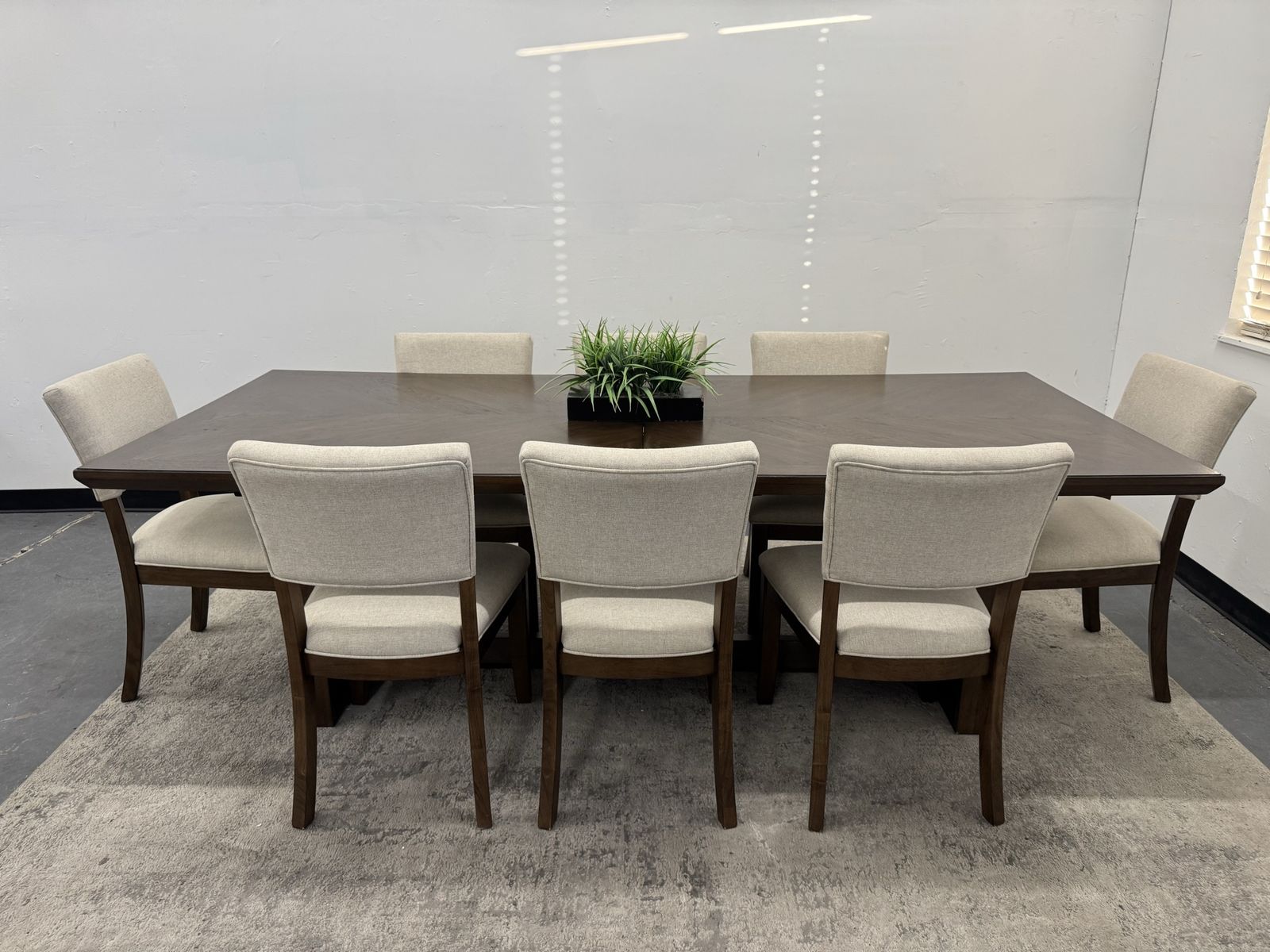 COSTCO 9-PIECE DINING TABLE SET