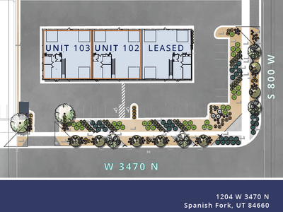 Spanish Fork Flex Space for Lease (Yard Space Available) - 4,400 to 8,800 SF