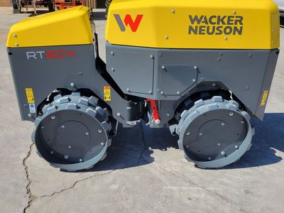 2026 Wacker Neuson RTsc4 Diesel Remote-Controlled Trench Roller Compactor.