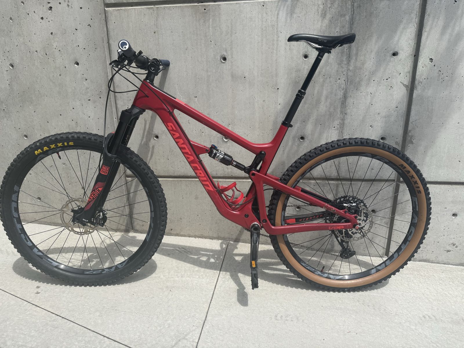 Santa Cruz Hightower C 29er- Full Suspension - Sriracha Red - Size XL