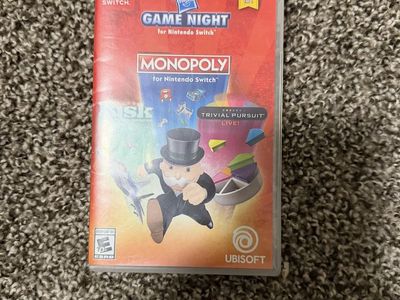 Ubisoft Hasbro Game Night for Nintendo Switch (Monopoly, Trivial Pursuit Live!, Risk)