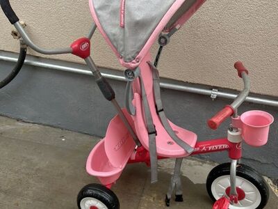 Radio Flyer Pink Push Trike