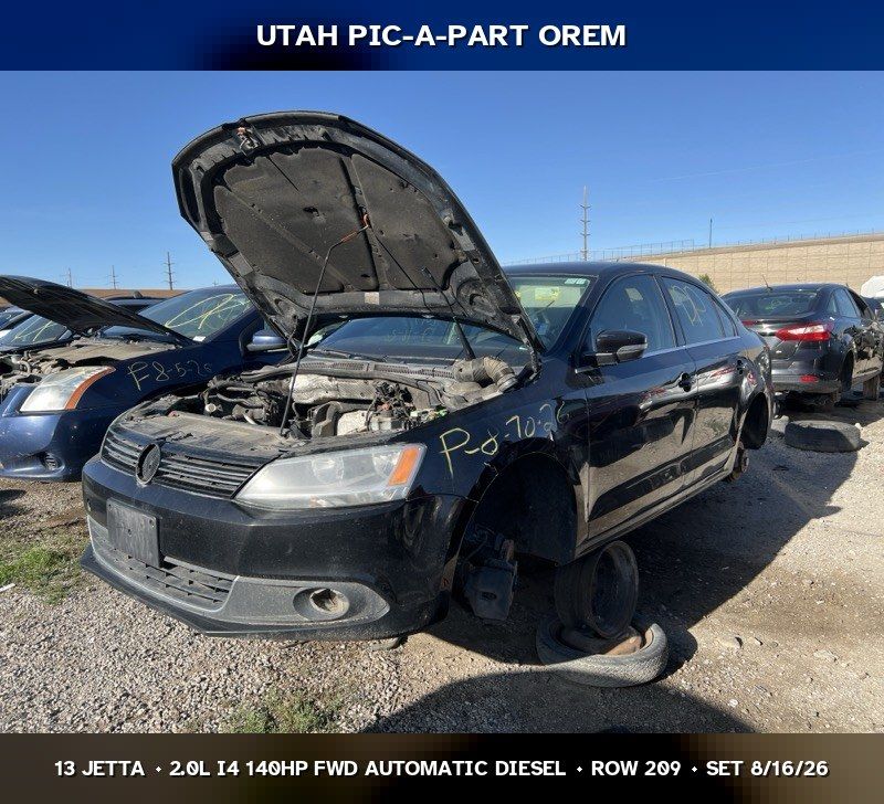 New Arrival - 2013 Volkswagen Jetta Mk6 Parts - UTPAP Orem
