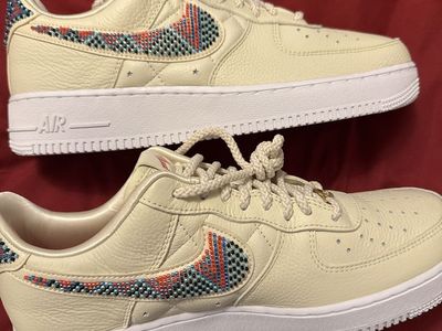 Nike Air Force 1 Low x Premium Goods 'The Bella' Cream Sneakers Size 11.5W / 10M
