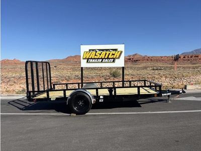 2027 PJ Trailers 7 X 18 Tandem Utility Straight De