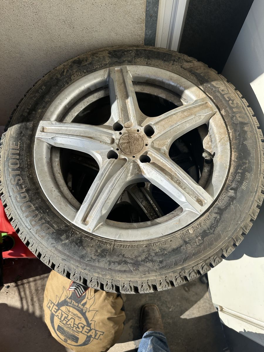 New tires on 4x100 wheels