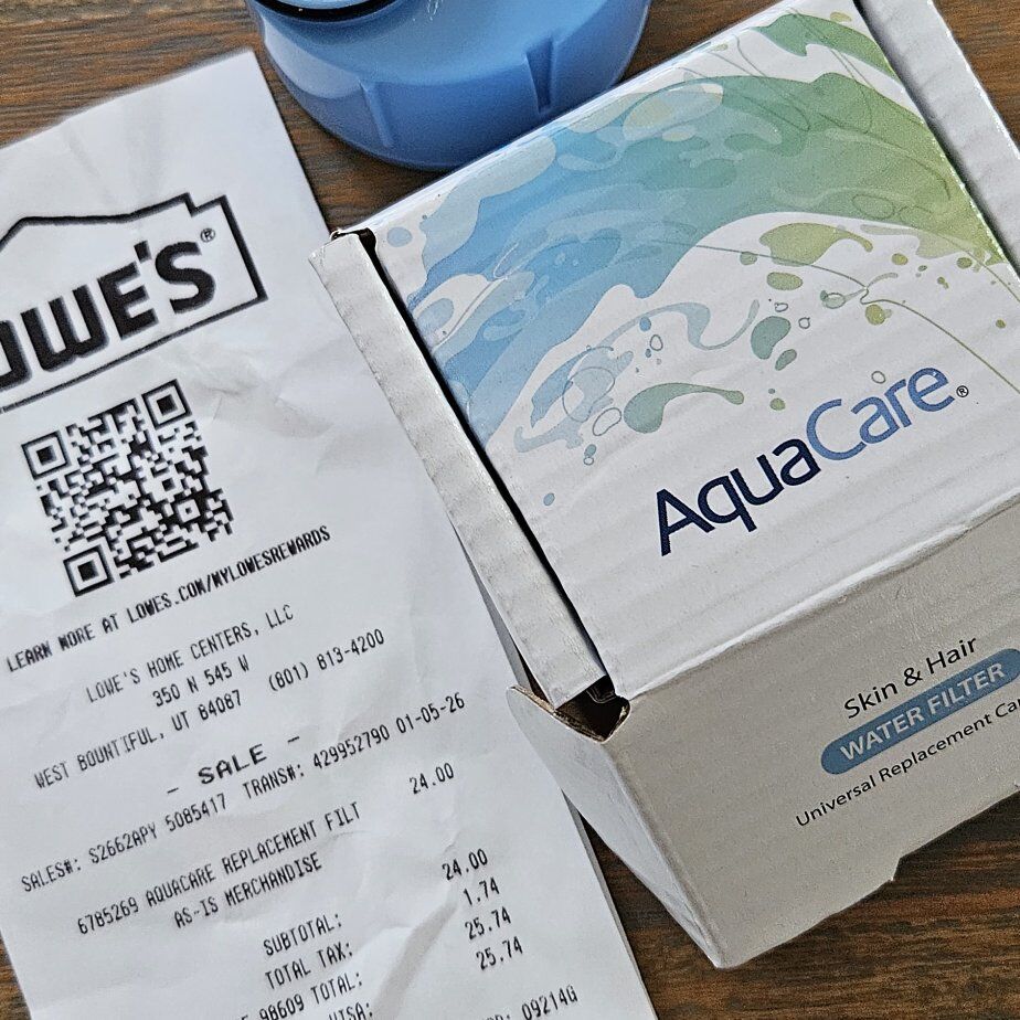 Aquacare Shower Replacement filter