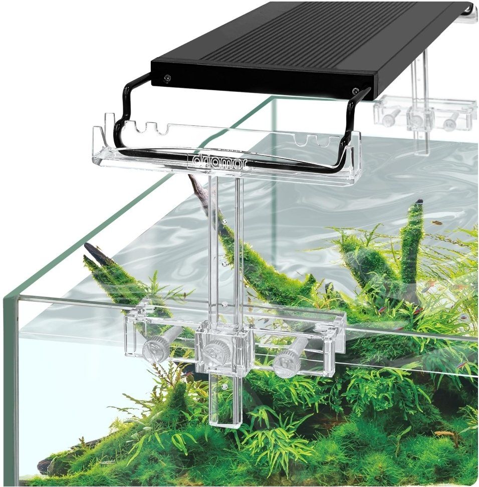 Aquarium Light Riser Adjustable, Clear Acrylic