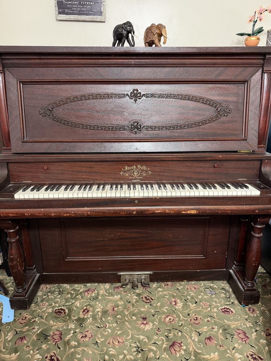 Antique Jacob Doll Piano