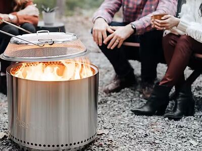 Brand New Solo Stove Bonfire Backyard Bundle + Extras - Never Used!