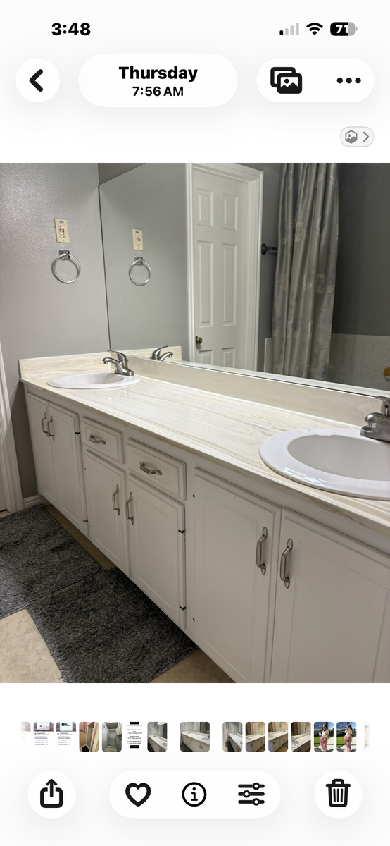 Bathroom Double Sink Vanities (Qty 2)