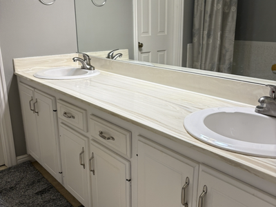 Bathroom Double Sink Vanities (Qty 2)