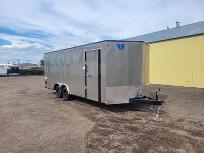 102x20' Victory V-Nose Enclosed Car Carrier Trailer For Sale