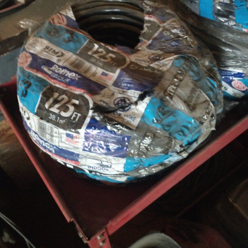 Romex 220 8/3 125 ft indoor