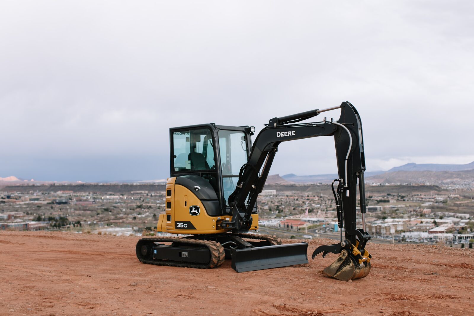 John Deere Mini Excavator - for Rent- St George & Southern Utah areas