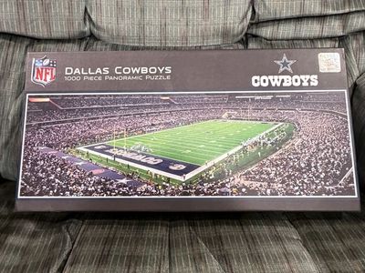 Dallas Cowboys 1000 piece panoramic puzzle