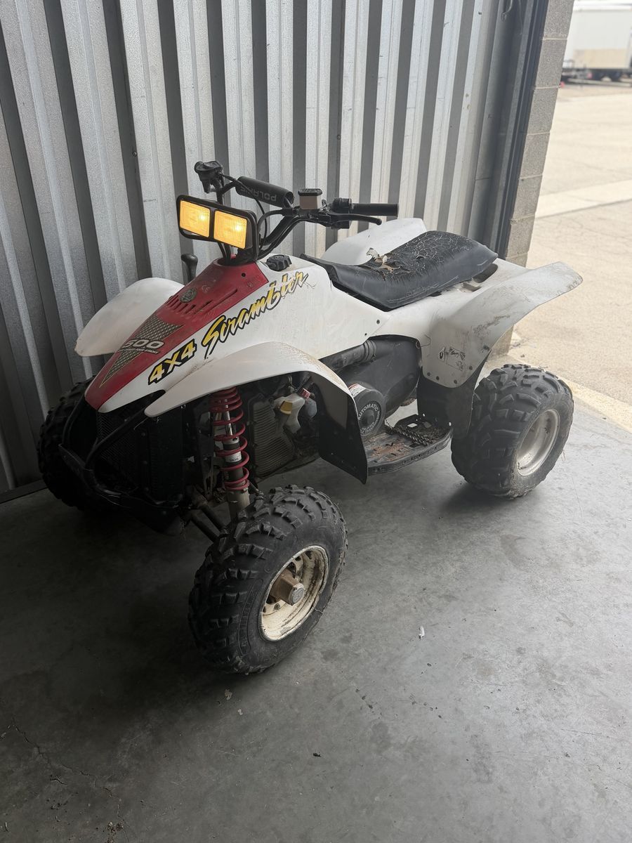 2000 Polaris scrambler 500 4x4 project