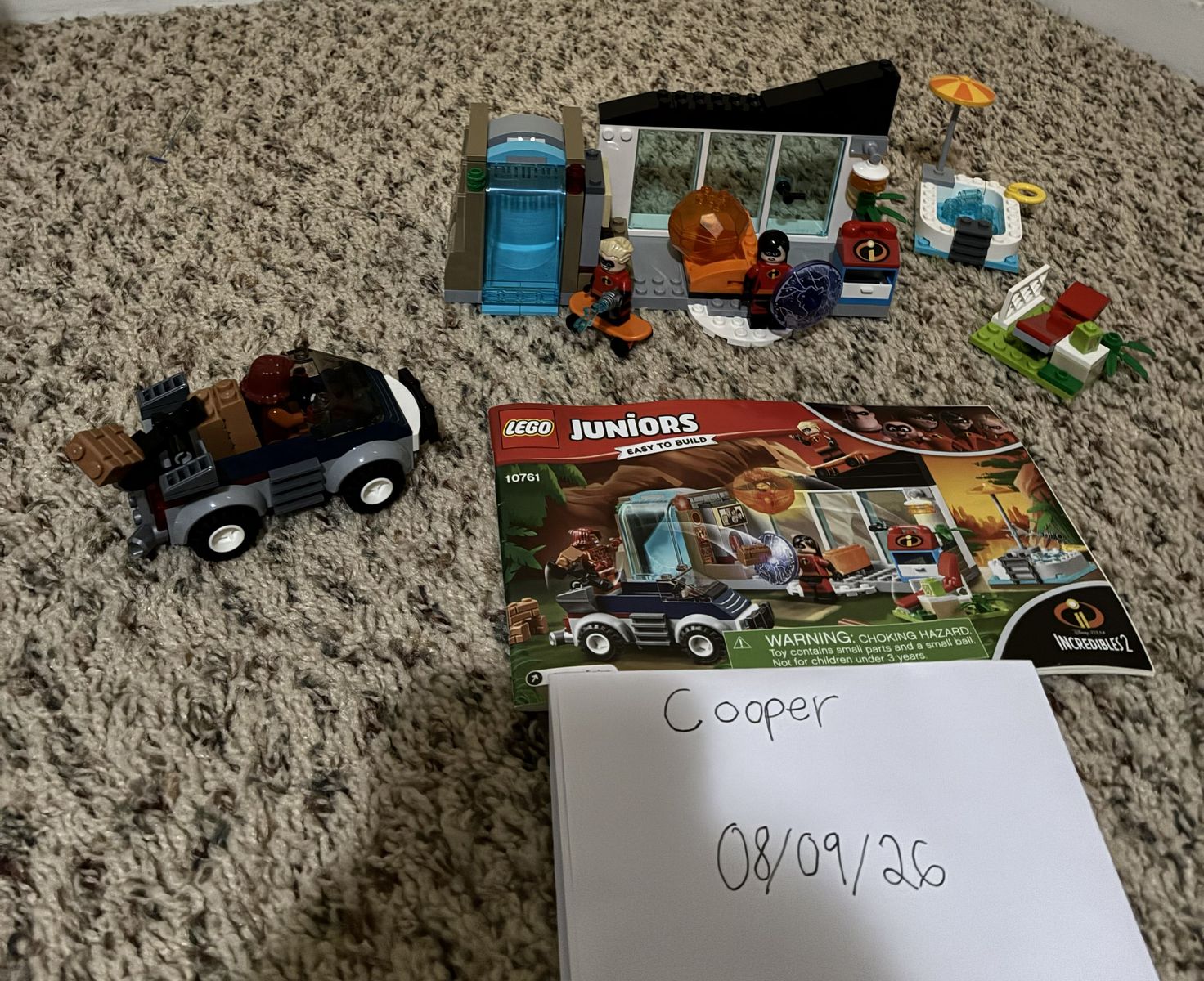 Lego Incredibles: Great Home Escape (10761)