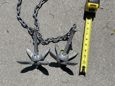 Grapnel Hook Anchors
