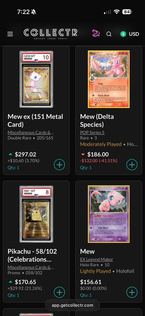 Pokemon Cards Slabs And Singles