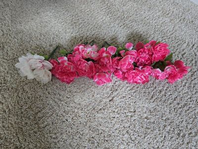 Artificial Pink and Light Pink Peony Floral Stems Bundle