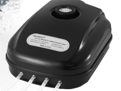 BRAND NEW Aquarium Air Pump 300GPH, for up to 200 Gallon Fish Tank Powerful