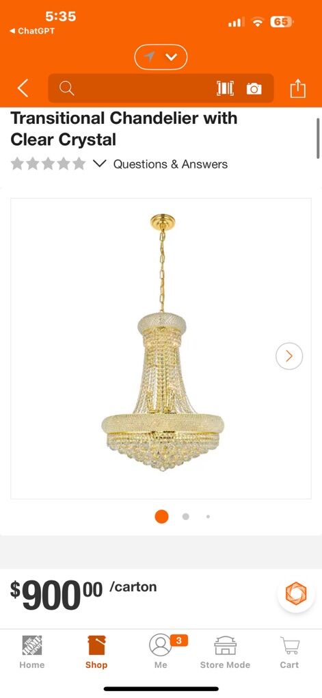 Crystal Chandelier 14 Light 24