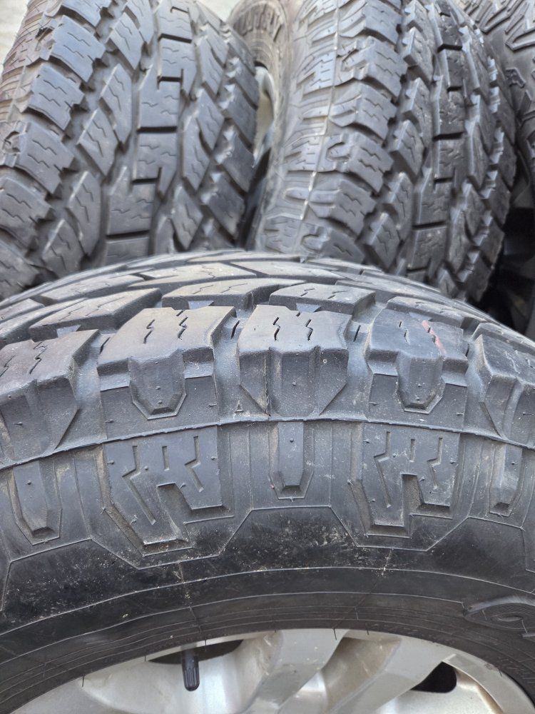 TOYO Open Country A/T II Tires 285/75R18with OEM Wheels - Great Tread, Set of 3