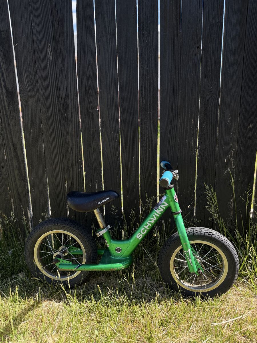 Kids push bike
