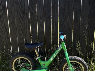 Kids push bike