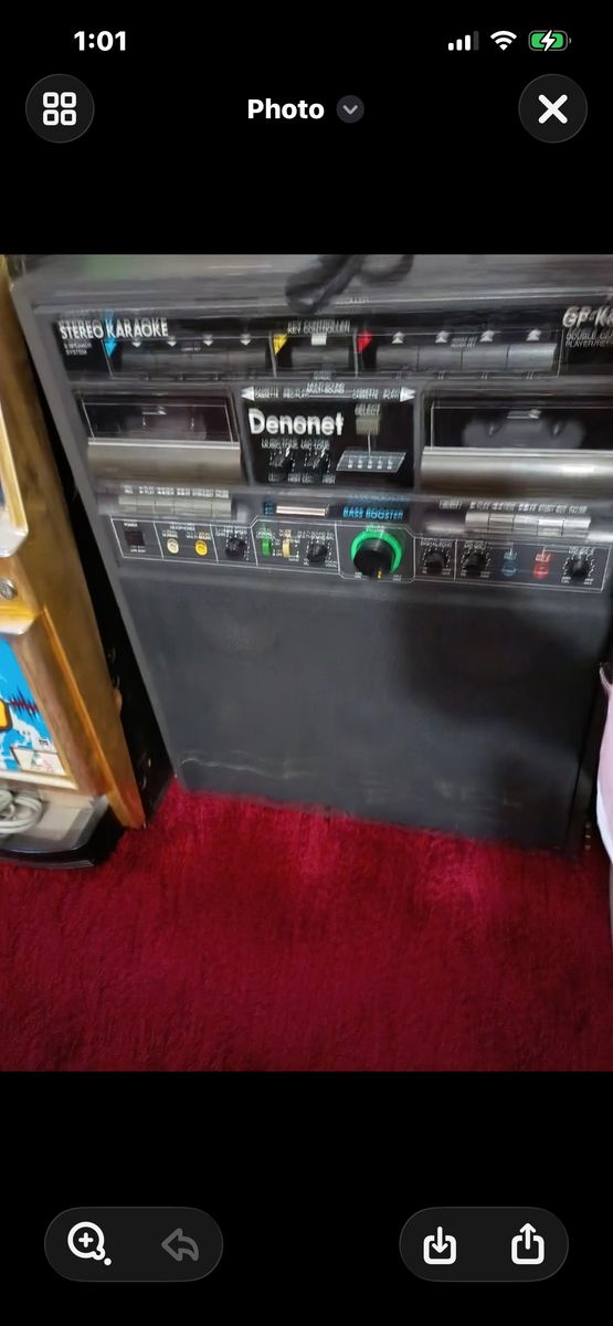 Denonet Duel Cassette Kareoke Machine