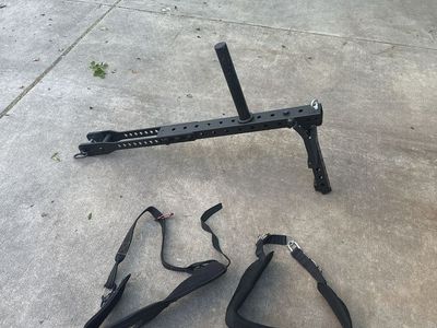 Belt Squat Attachment for Home Gym with 2 Belts