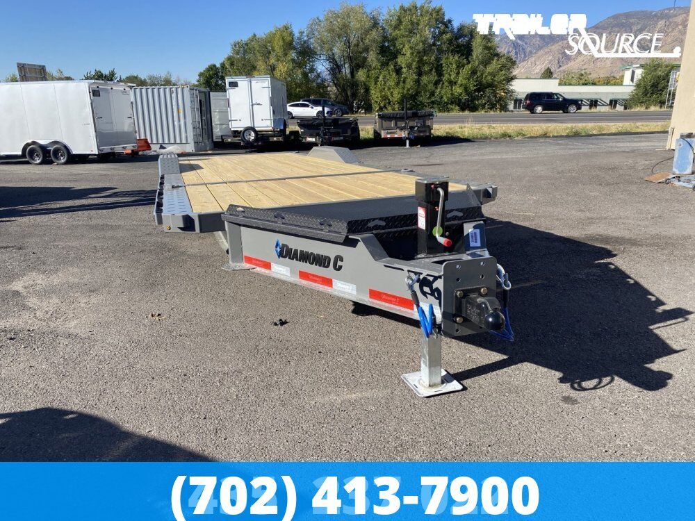 8.5x22 Diamond C HXD 208 Tilt Trailer - 18K GVWR
