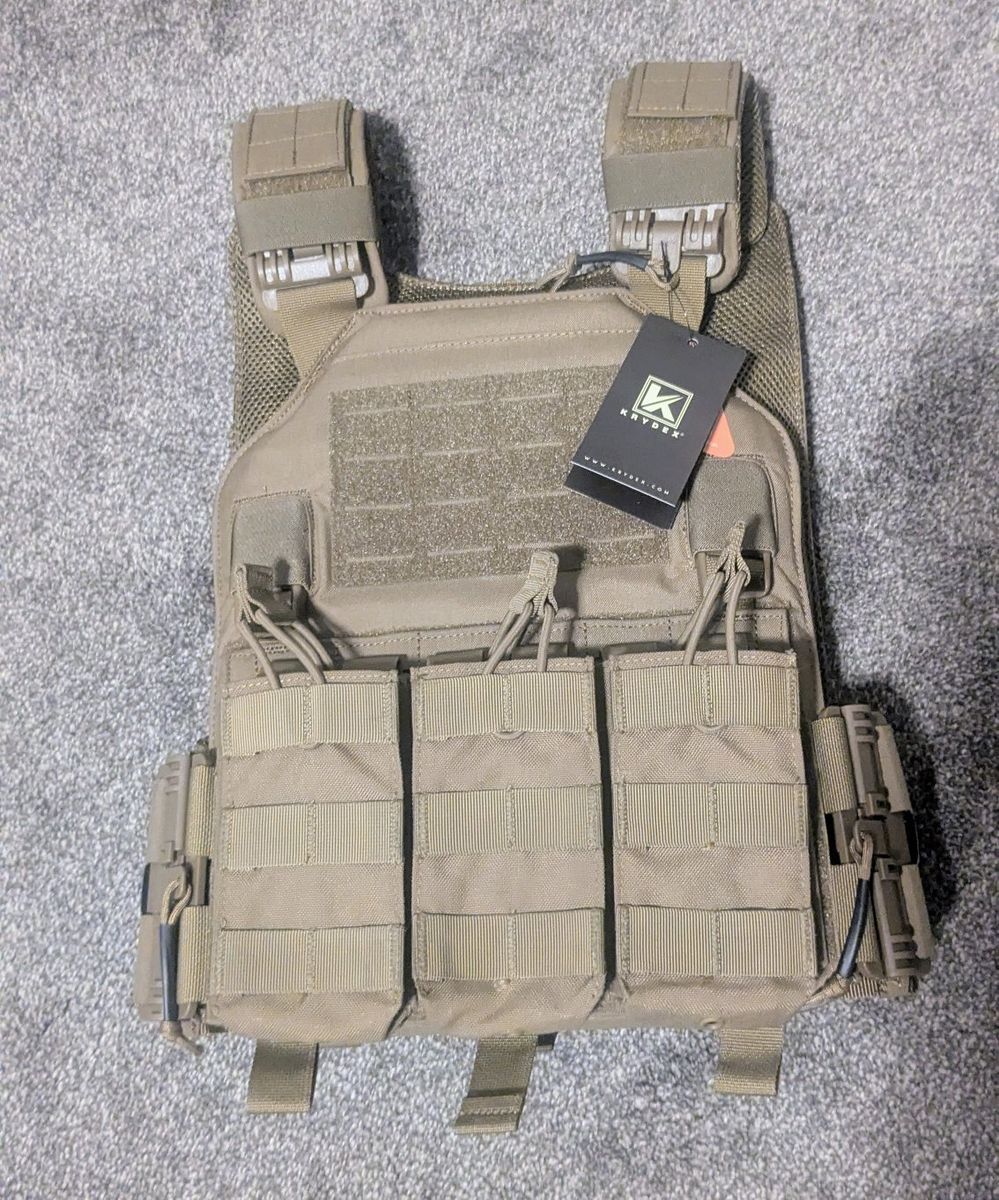 NEW! KRYDEX QD Plate carrier with 10x12 steel plates! #Airsoft #Training