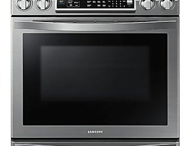 Samsung Stainless Steel Induction Slide-In Range Brand New $800 obo