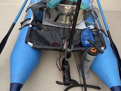 One person pontoon boat