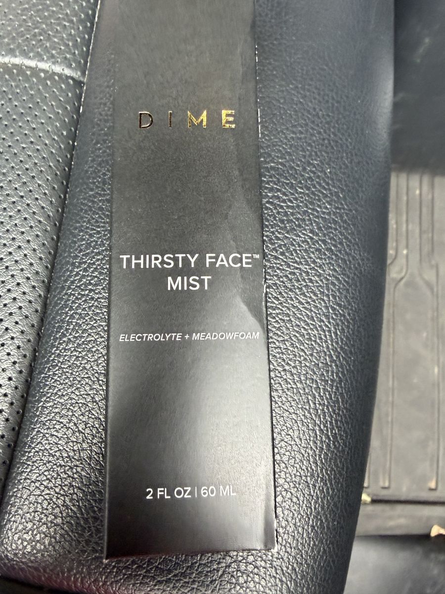 BRAND NEW DIME Beauty "Thirsty Face" Hydrating Face Mist (NIB)