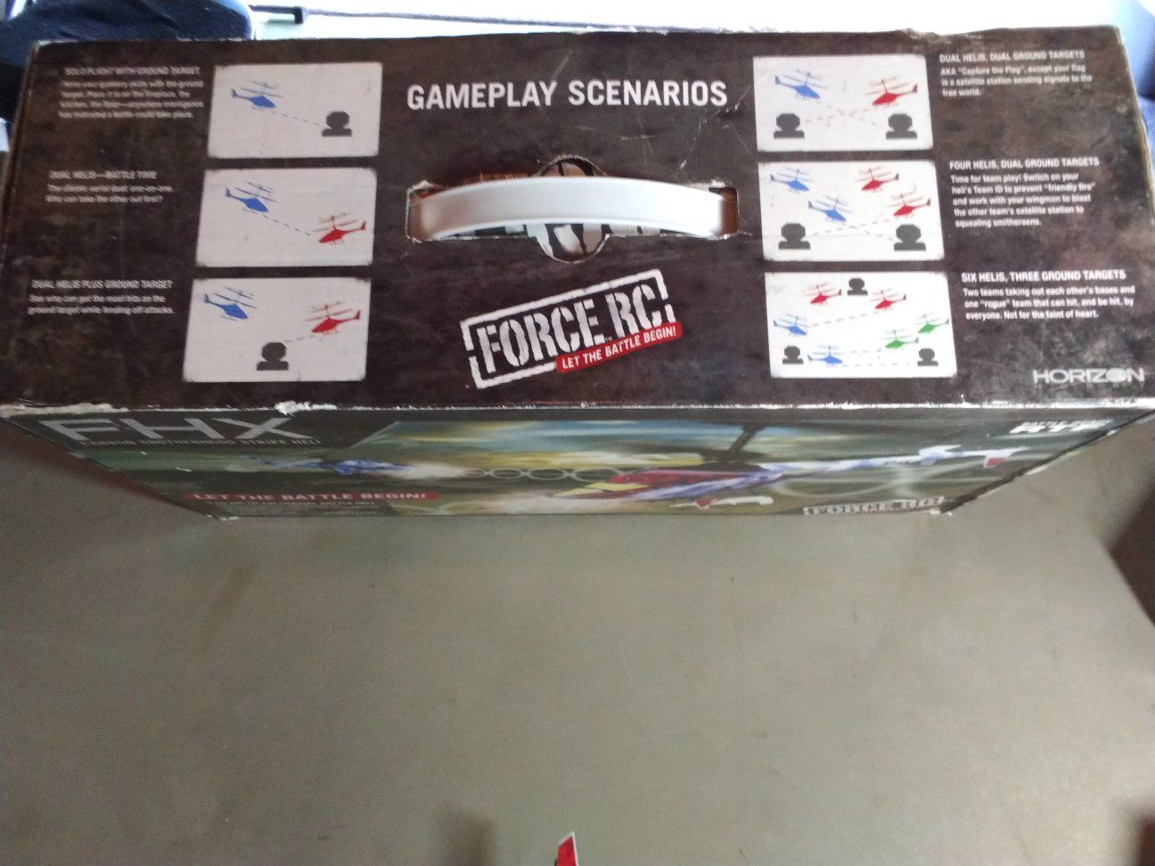 horizon hobby FHX force rc strike helicopters