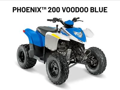 Polaris Pheonix 200 VOODOO BLUE LIKE NEW
