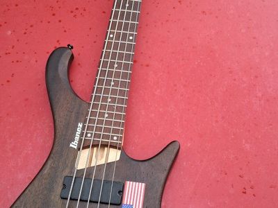 Ibanez Premium SR1355B 5-String Electric Bass Guitar - Dual Mode Pickups