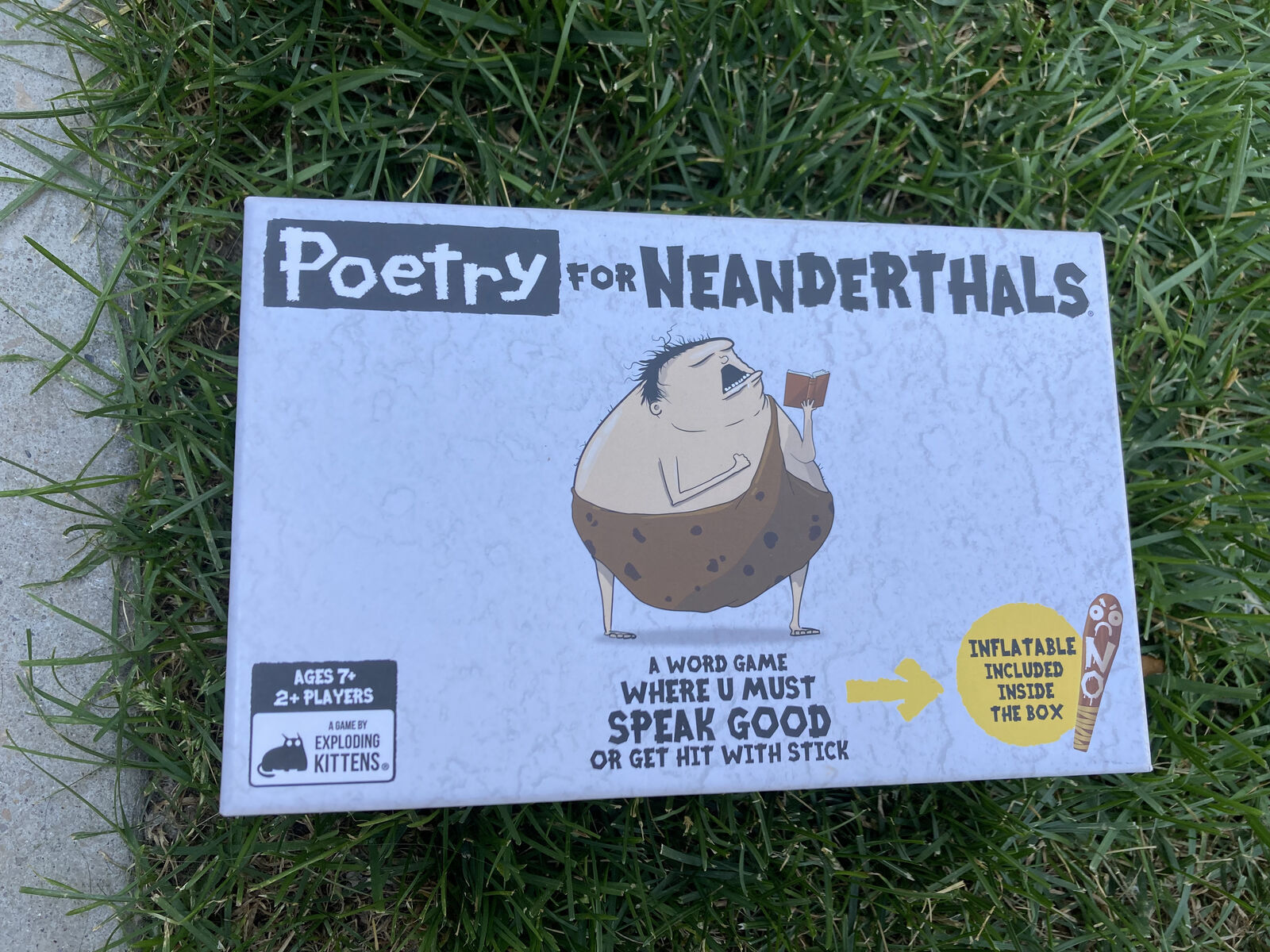Poetry for Neanderthals Game
