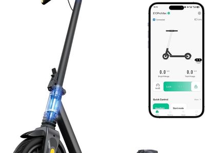 NEW Electric Scooter Adults 750W /1000W, 20MPH Motorized Scooters, 10" Tire Foldable E-Scooter Commuter with App