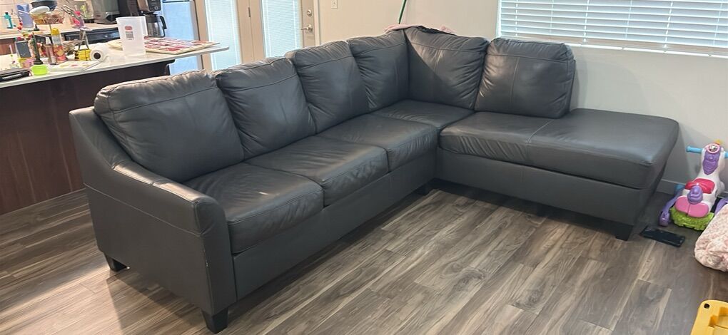 Leather Couch