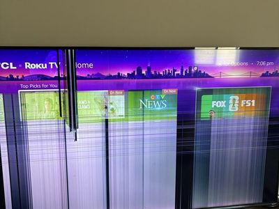 Broken TV