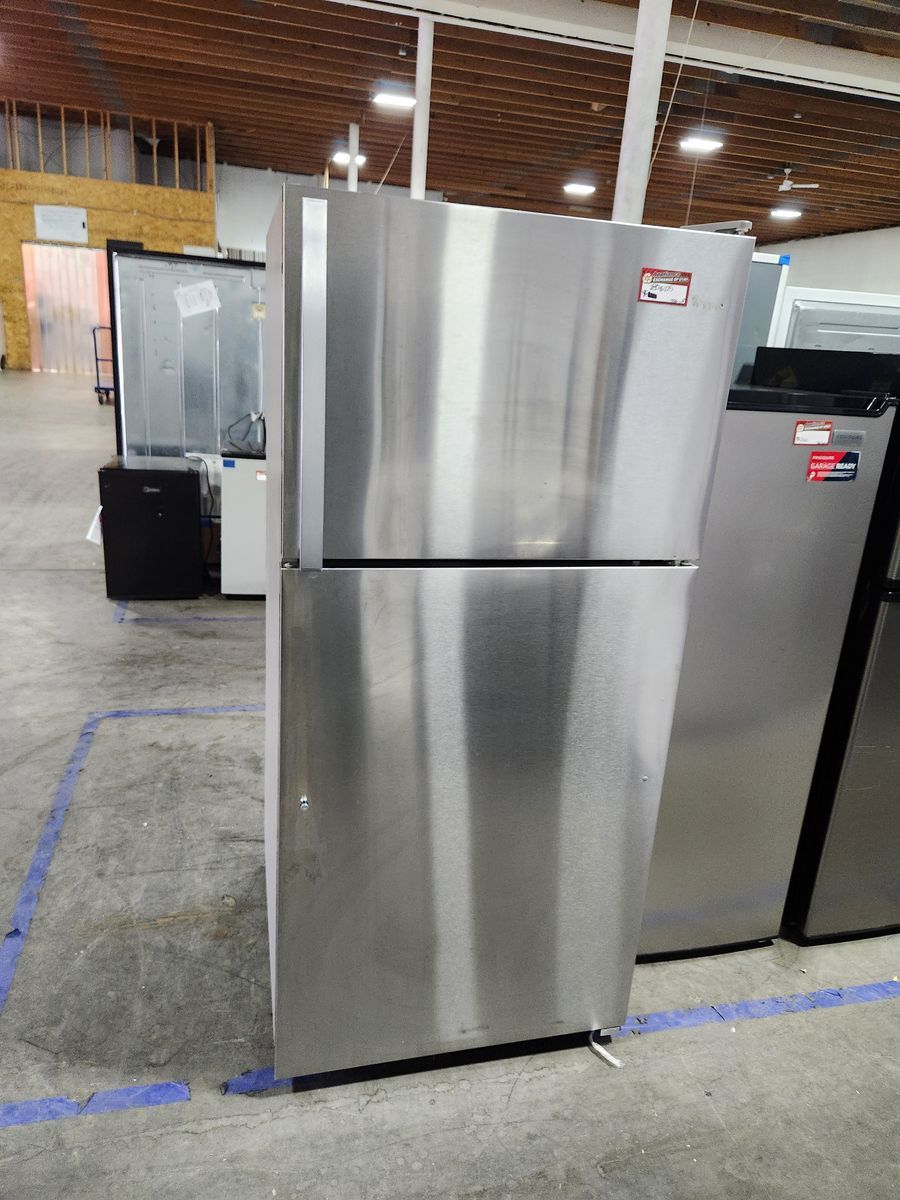 Whirlpool Stainless Steel Top Freezer Refrigerator - W-Warranty