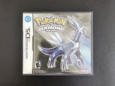 Pokemon (Pokémon): Diamond Version (Nintendo 3DS/DS, 2007) Complete in Box (CiB) w/ Poster - Tested Authentic
