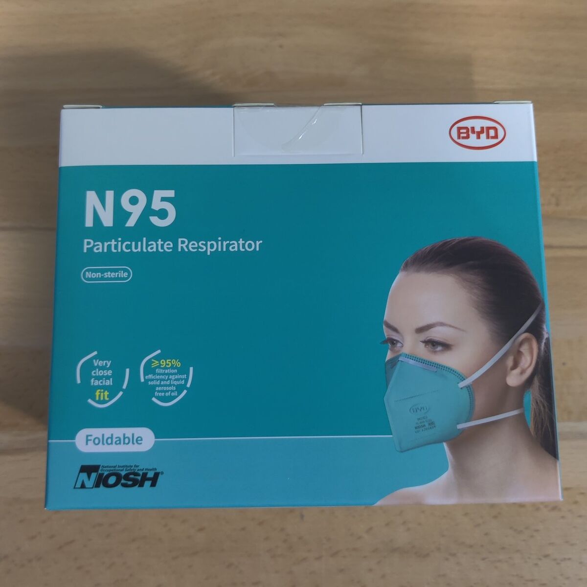 N95 Particulate Respirator 20 Masks