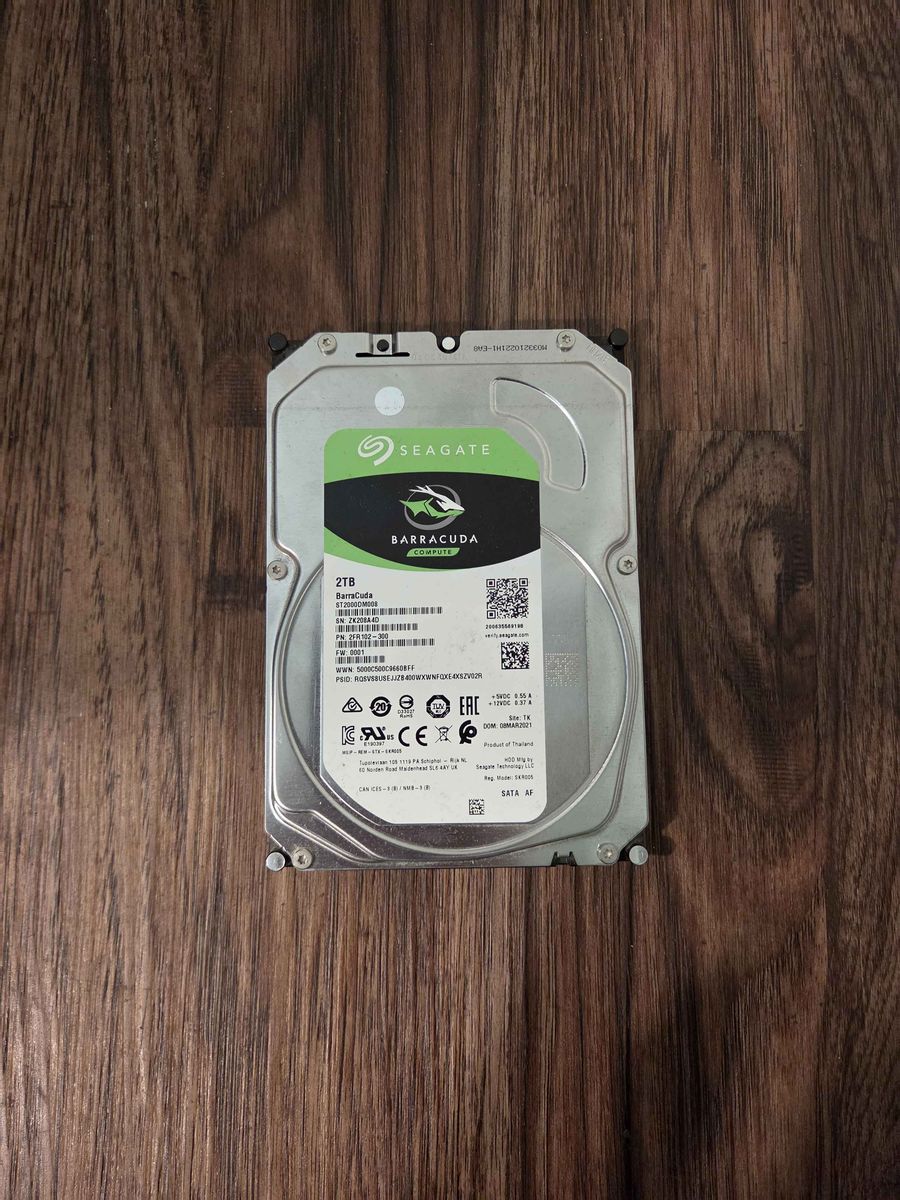 Seagate Barracuda 2 Terabyte Hard Drive