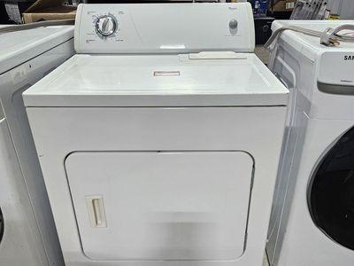 Whirlpool Electric Dryer White Front Load Laundry Appliance Used