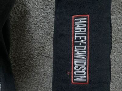 Harley Davidson Velcro Wrapped Blanket